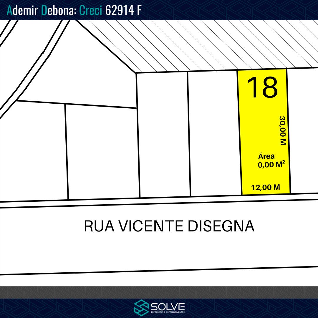 Terreno de 360 m² em Doutor Ricardo/RS